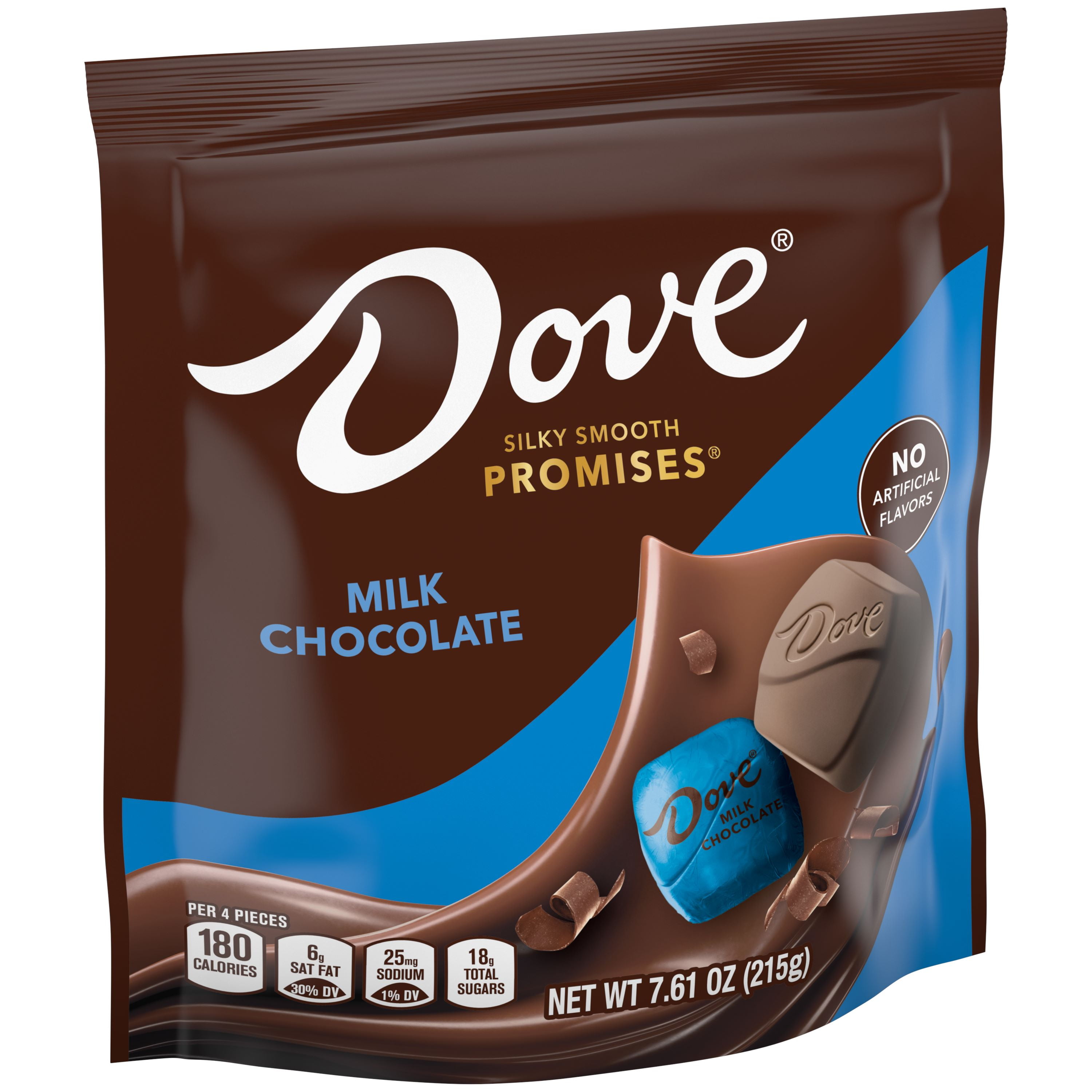 DOVE Promises Milk Chocolate Candy 14.08 oz Bag, Individually