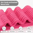 thumbnail image 5 of Slouch Socks Women 4 Pairs Knee High Scrunch Cotton Soft Knit Cushion Extra Long Socks, 5 of 14