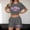 Dark Gray, variant on MAIHAN Theme Park Outfits for Women Spring Outfits for Women 2026 Shirt and Short Outfit Shorts Sets Women 2 Piece Outfits Plus Size Outfits for Curvy Women