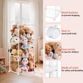 thumbnail image 3 of Almacenamiento para animales de peluche GoKeda, tamaño extra grande, metal, color blanco, 3 of 7