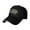 Black, variant on San Francisco State University Casual Sandwich Baseball Cap Adjustable For Men For Women