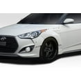 thumbnail image 2 of 2012-2017 Hyundai Veloster Turbo Duraflex Envision Front Fender Flares - 4 piece, 2 of 7