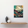 thumbnail image 2 of Ben Nevis and Fort William Modern Bold Landscape Unframed Wall Art Print Poster Home Decor Premium, 2 of 4
