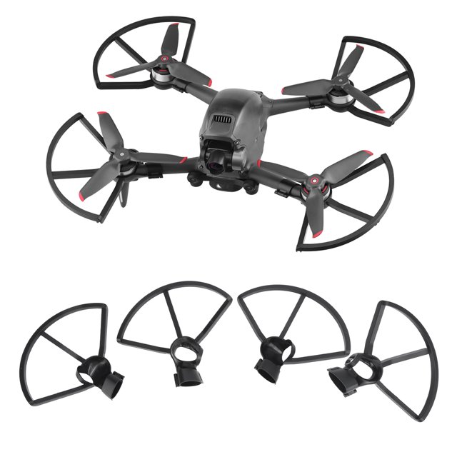 Greensen Protection de protection d'Hélice Protection d'Hélice pour Combo FPV, Protection d'Hélice PC Matériel Couvercle Protecteur à Libération Rapide pour Combo FPV