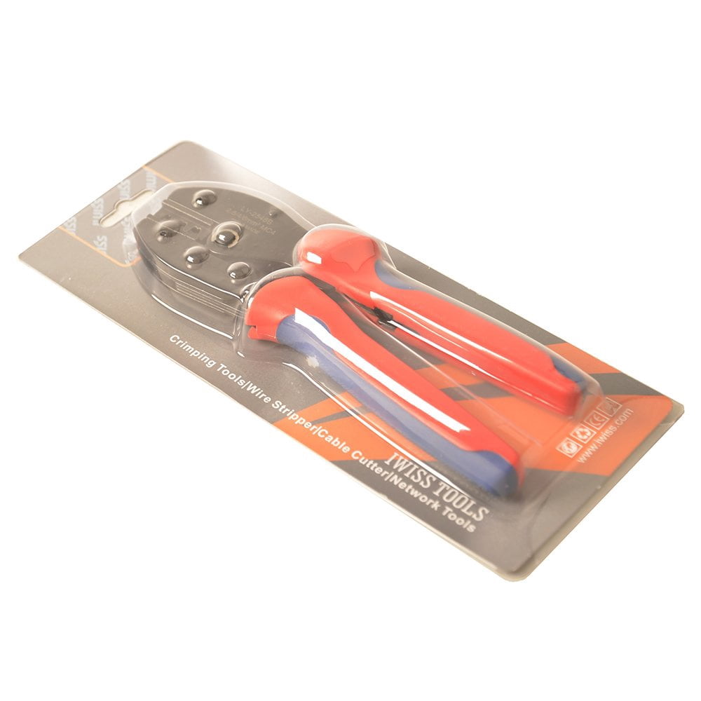 ABPETE iCrimp Solar PV Cable Crimping Tool for IWS4 Solar Connectors, AWG14-10,2.5/4/6mm2, Solar Crimper