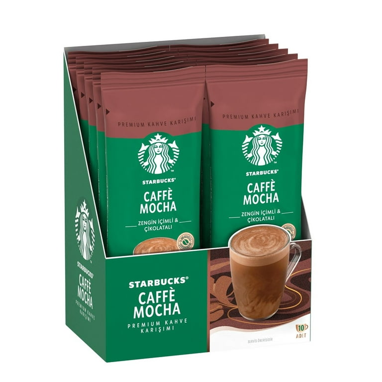 Starbucks Caffe Mocha Premium Single Serve Powder Packets