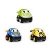 Bright Starts Go Grippers Push Vehicles – Race Car 3 Piece Set, Ages 6 months +