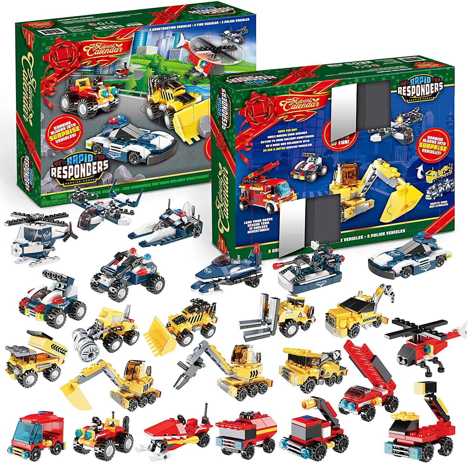 ToyHub2020 Advent Calendar Kids Christmas 24 Days Countdown Calendar Toys for Kids with Vehicle Building Blocks - Walmart.com toyhub2020-advent-calendar-kids-christmas-24-days-countdown-calendar-toys-for-kids-with-vehicle-building-blocks-walmart-com
