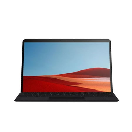 Microsoft Surface Pro X 13u0022 Microsoft SQ1 8GB RAM 128GB SSD WiFi + 4G LTE Matte Black - Microsoft SQ1 Processor - Laptop, tablet, or studio mode
