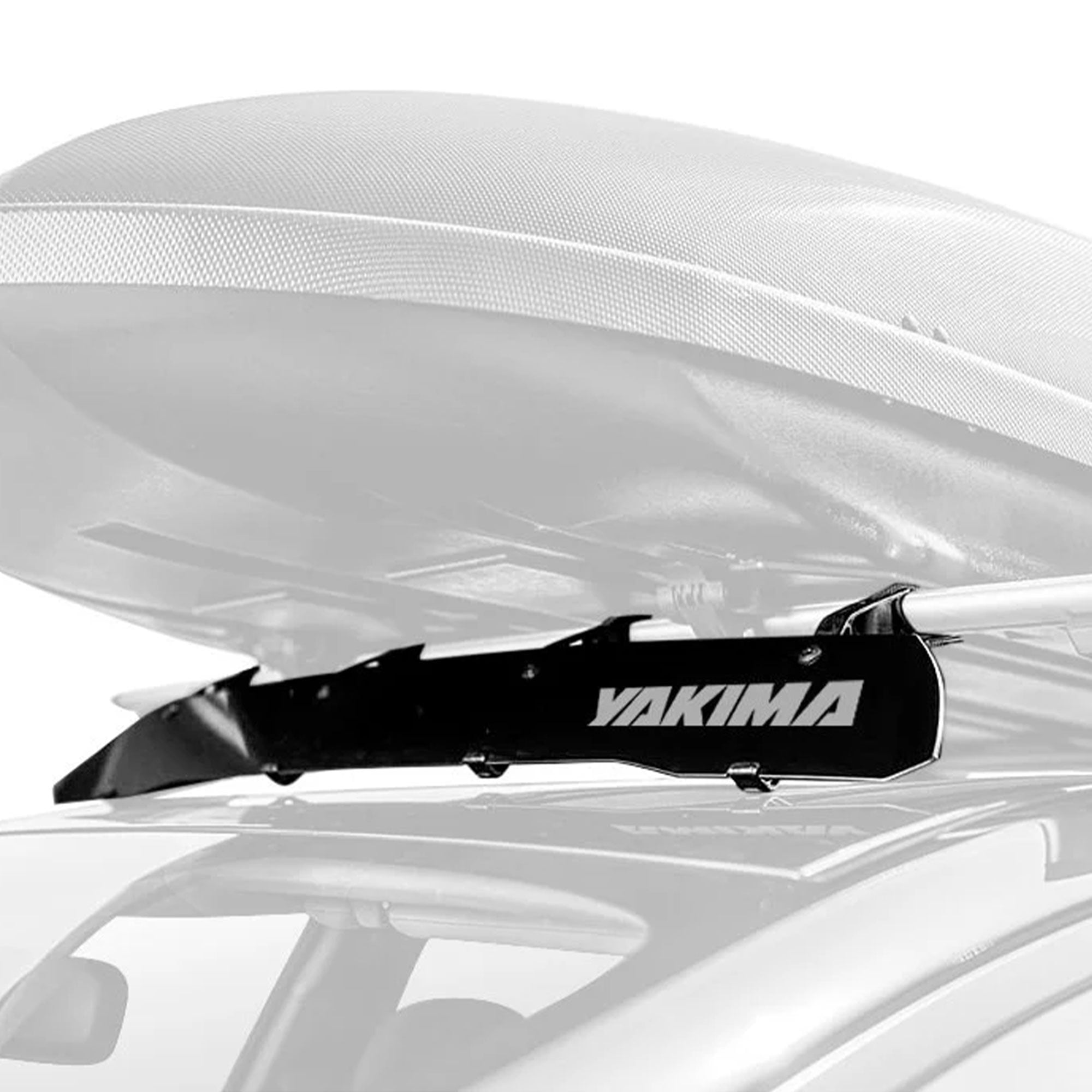 YAKIMA ブラックフェアリング Yakima WindShield 34 Inch Universal Fairing w/Band Style