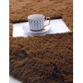 thumbnail image 4 of Tapete SHAGGY 1.50m x 2.25m chocolate 6.49 pulg Elly Decor TPTE01GY-SGY7x5FT, 4 of 5