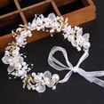 thumbnail image 2 of Wedding Hair Accessories for Kids, Flower Girl Accessory, Princess Headpiece Headband Pearl and Girls Cute Bridal Band, Women's Fashion Headbands, 2 of 8