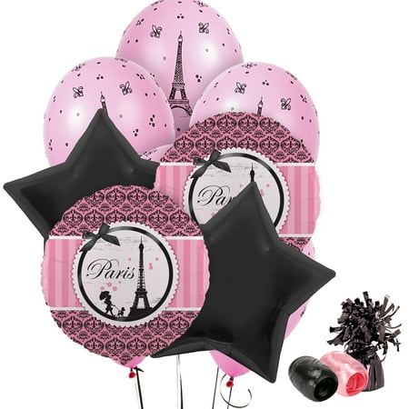 Paris Damask Balloon Bouquet