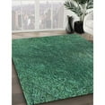 thumbnail image 3 of Ahgly Company Tapis d'Intérieur Lavable en Machine Carré Transitionnel Vert Forêt Moyen, 7 Pieds Carré, 3 of 7