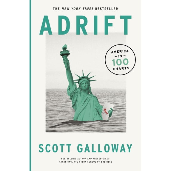 Pre-Owned Adrift: 100 Charts that Reveal Why America is on the Brink of Change (Paperback) 0857504746 9780857504746