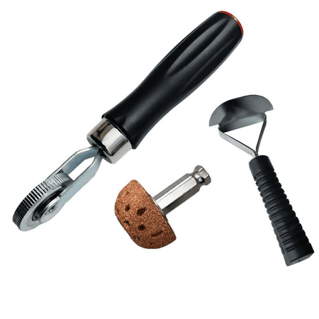 Premium Tungsten Buffing Wheels for Tire Repair Durable and Easy to Install, Includes Tire Patch Roller