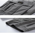 thumbnail image 6 of LYMAYTER‌ 28-40 Men Cargo Shorts Summer Stretch Relaxed Utility Outdoor Casual Comfortable for Shorts, 6 of 8