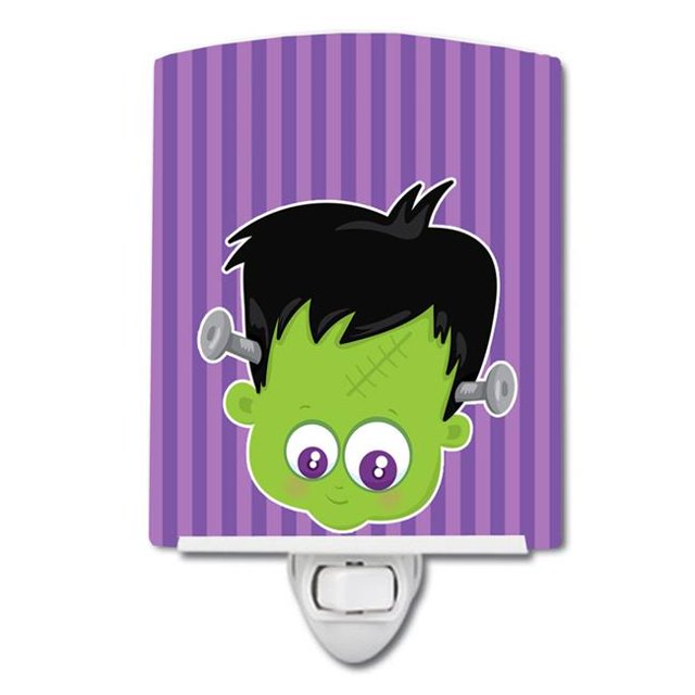 Carolines Treasures BB8788CNL Halloween Frankenstein Ceramic Night Light