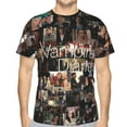 thumbnail image 6 of Vampire Diaries Men's Short-Sleeve T-Shirt Summer Casual Tee Top Breathable Crewneck T-Shirt Large, 6 of 7