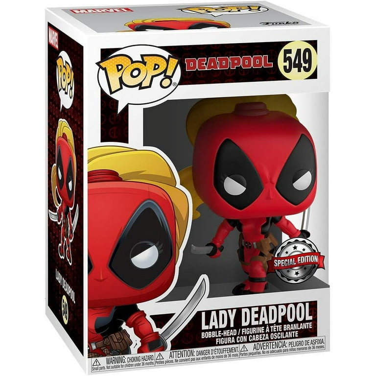 Funko POP! Marvel Lady Deadpool Vinyl Bobble Head - Walmart.com
