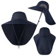 thumbnail image 4 of Escalada al aire libre Pesca Turismo Doble propósito Hombres Gorras Sombrero de pescador de ala grande, 4 of 5