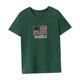 thumbnail image 4 of Camiseta para Mujer Verano Streetwear Activewear Camiseta de Manga Corta para Viajes Playa Verde, 4 of 7