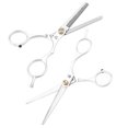 thumbnail image 4 of Noref Professional Barber Hair Cutting Thinning Scissors Shears Hairdressing New, 4 of 8