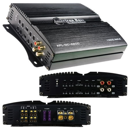 American Bass Micro 4 Channel Amp 1500 Watts Max (Best Micro Bass Amp)
