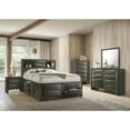 thumbnail image 4 of Acme Furniture Storage Bed, Queen, Gray Oak, 4 of 10