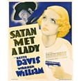 thumbnail image 2 of Satan Met A Lady Us Poster Art From Left: Warren William Bette Davis 1936 Movie Poster Masterprint, 2 of 2