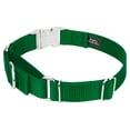thumbnail image 4 of Country Brook Petz® Christmas Green Heavyduty Nylon Martingale with Premium Buckle, Medium, 4 of 6