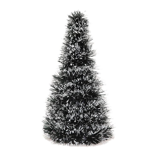 Solar Yard Skeleton Ornament Set Pencil Ornament Set Mini Desktop Christmas Tree Solid Color Christmas Tree Decoration