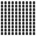 thumbnail image 1 of Shisuyan Tire Valves Stem Caps Prevent Dust and Rain Entry 100Pcs 0.5x0.4In, 1 of 8