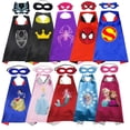 thumbnail image 2 of Capas de Superhéroes para niños, disfraz de araña para fiesta de cumpleaños, Halloween xuanjing unisex, 2 of 2