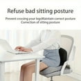 thumbnail image 5 of Ergonomic Memory Foam Car Seat C Cushion with Lumbar Support Backrest for Driving and Chair Comfort, 5 of 8