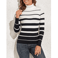 thumbnail image 4 of PrettyGuide Women's Ribbed Turtleneck Long Sleeve Sweater, 4 of 7