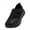 black, variant on Women's Orthopedic Diabetic Wide Walking Shoes: Comfortable Arch Support Plantar Fasciitis Casual Slip On Loafers, Orthotic Adjustable Easy Top House Shoes for Swollen Feet and Heel Pain Relief