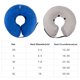 thumbnail image 2 of Aro inflable para mascotas, collar isabelino, protege de mordidas y lamidas, color gris, talla M, ideal para postoperatorios y cuidado de la piel., 2 of 6