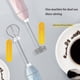 thumbnail image 4 of Electric Handheld Milk Frother Electric Whisk Blue Pink Gradient, 4 of 5