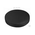 thumbnail image 6 of 4pcs VORCOOL 1PC 33cm Thick Elastic Barstool Seat Cushion Cover Cotton Stool Cover Round Chair Protector (Black), 6 of 6