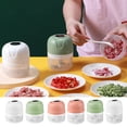 thumbnail image 2 of HomeLife Electric Garlic Masher 100/250ML USB Charging Food Processor for Vegetable Onion Powerful Motor Garlic Chopper for Fast Crushing Professional Kitchen Gadget, 2 of 13