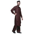 thumbnail image 4 of Atasi Pathani Kurta Pajama For Men Rayon Casual Kurta Pyjama Set, 4 of 5