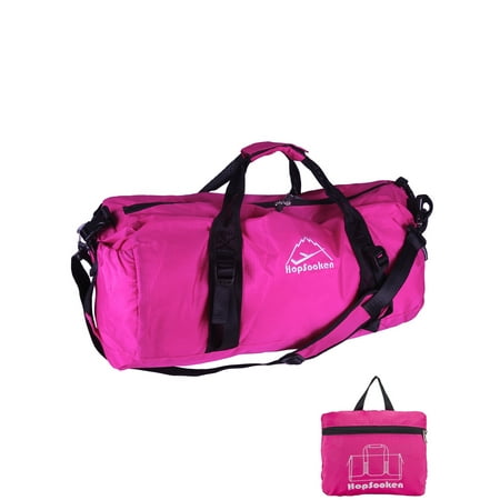 Hopsooken 50L Packable Travel Duffle Bag Waterproof Foldable Sport Gym Bag