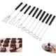 thumbnail image 1 of Tenedor de inmersión de chocolate Herramienta de inmersión de fuente de chocolate Suministros de horneado de bricolaje de acero inoxidable Tenedores de fondue de queso de acero inoxidable Kit de tenedor de decoración para chocolates hechos a mano, bombones, trufas brillar Electrónica, 1 of 4