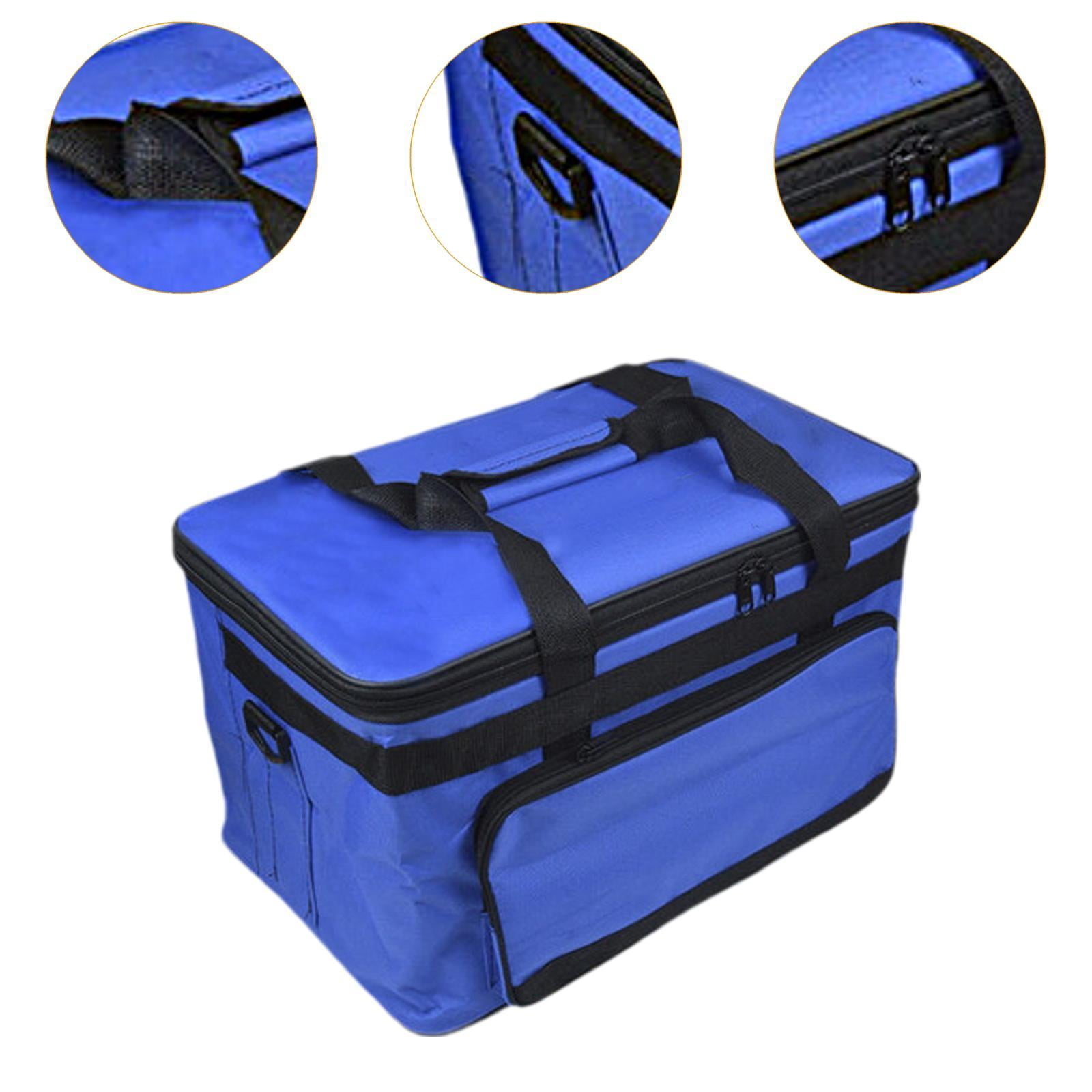 GUOOL Storage Bag for Art Supplies with Handle, Waterproof Tote Transport Box, Travel Craft Bag for Sketches of Sketches of Sketches S Blue