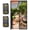 Black - 2 pack, variant on Flux Phenom Magnetic Screen Door, Hands-Free Sliding Mesh Door Net 38 x 82"