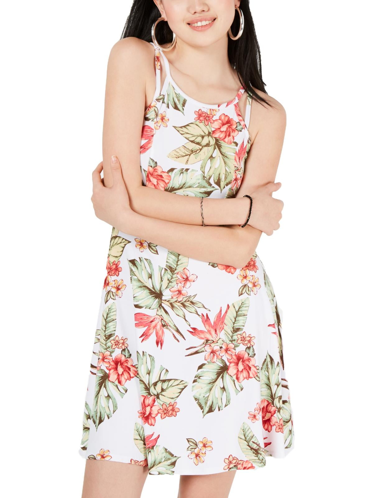 planet gold skater dress