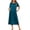 Blue Green, variant on Ekouaer Women's House Dress with Pockets Long Nightgowns for Women House Dress Moo Moos for Women