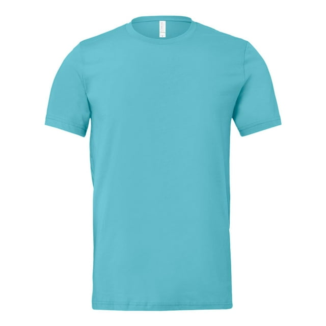 Bella Canvas Men`s 3001c, M, Turquoise