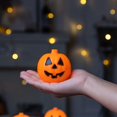 thumbnail image 1 of Decoración de Halloween linterna de calabaza pequeña regalo para niños tarro de dulces accesorios de actividades de jardín de infantes que abren calabaza pequeña, 1 of 4